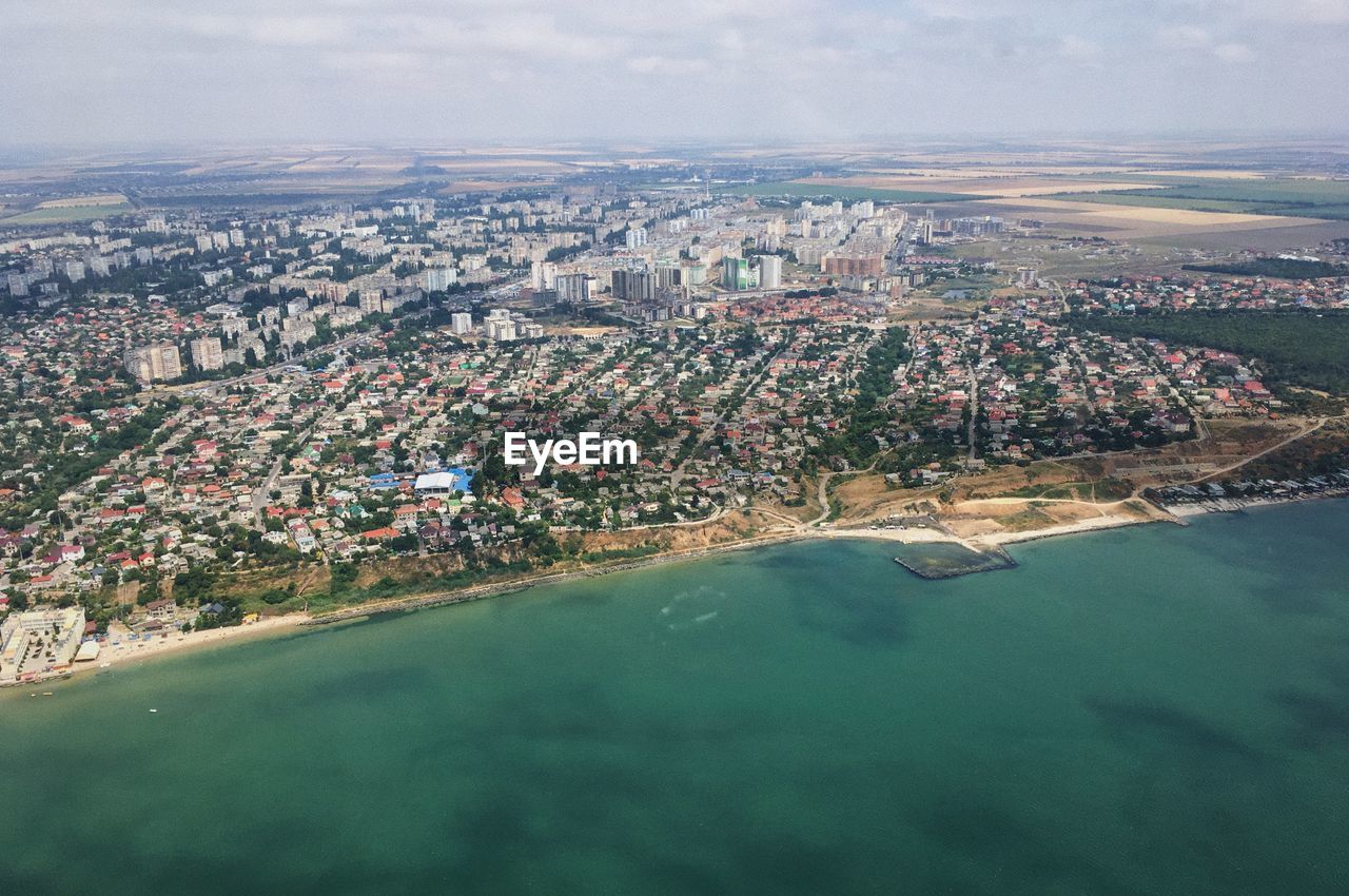 Odessa city from a bird's eye view