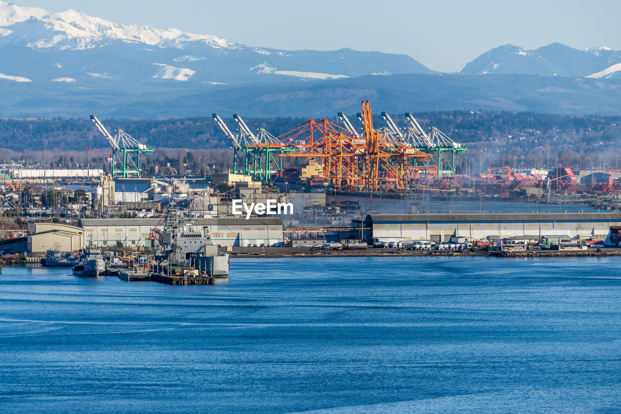 Northwest shipping port in tacoma.