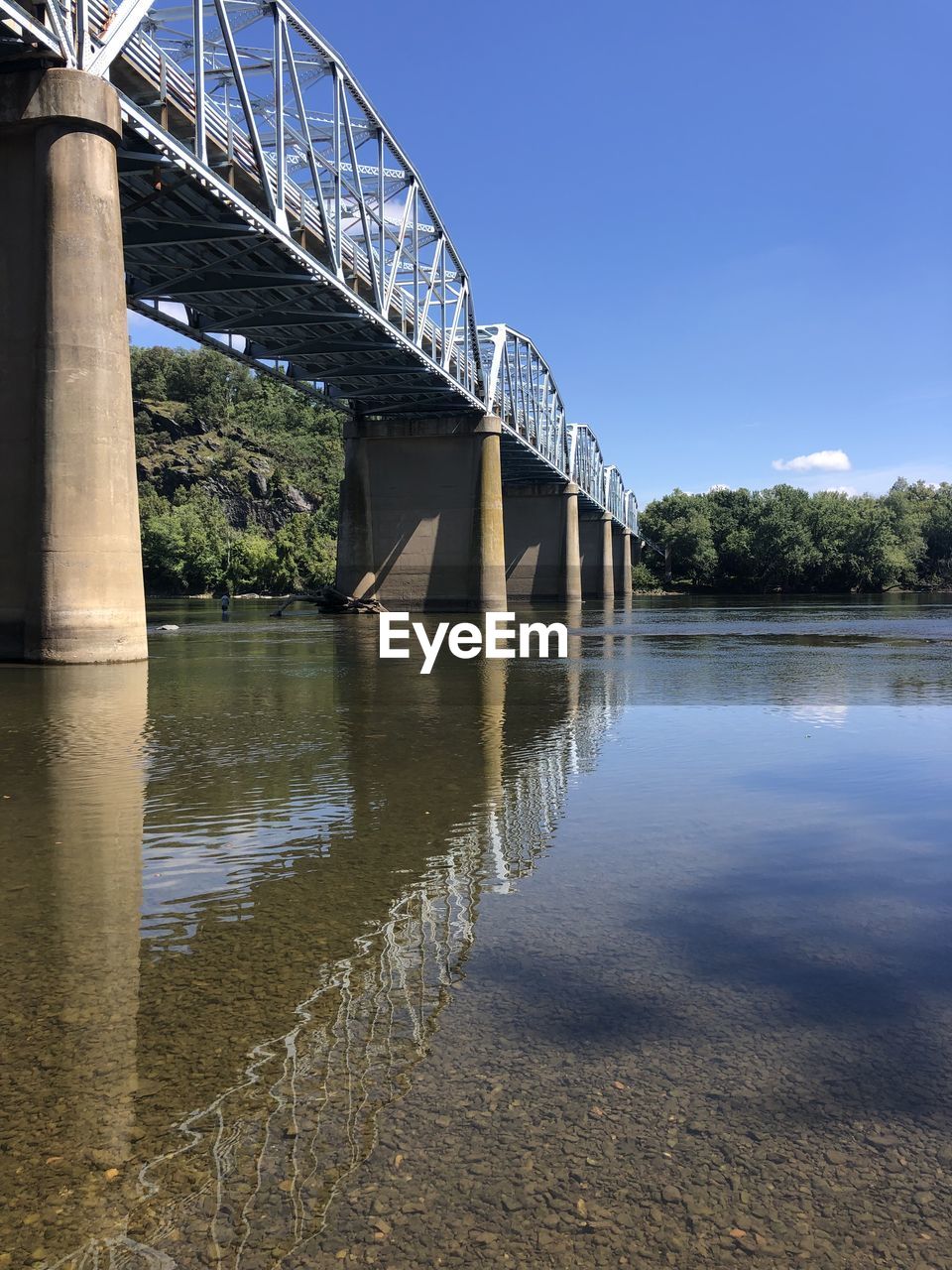 BRIDGE OVER RIVER AGAINST SKY