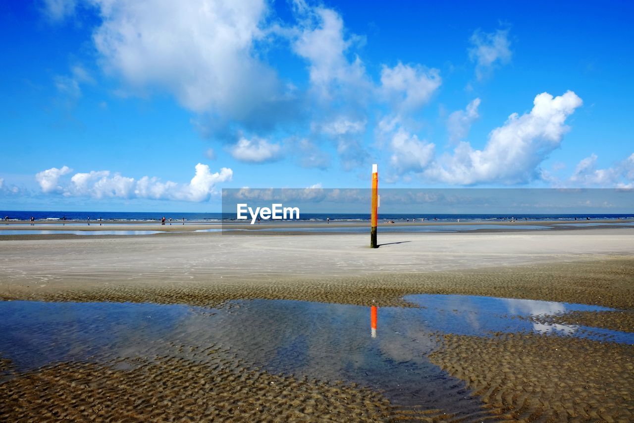 VIEW OF BEACH AGAINST SKY