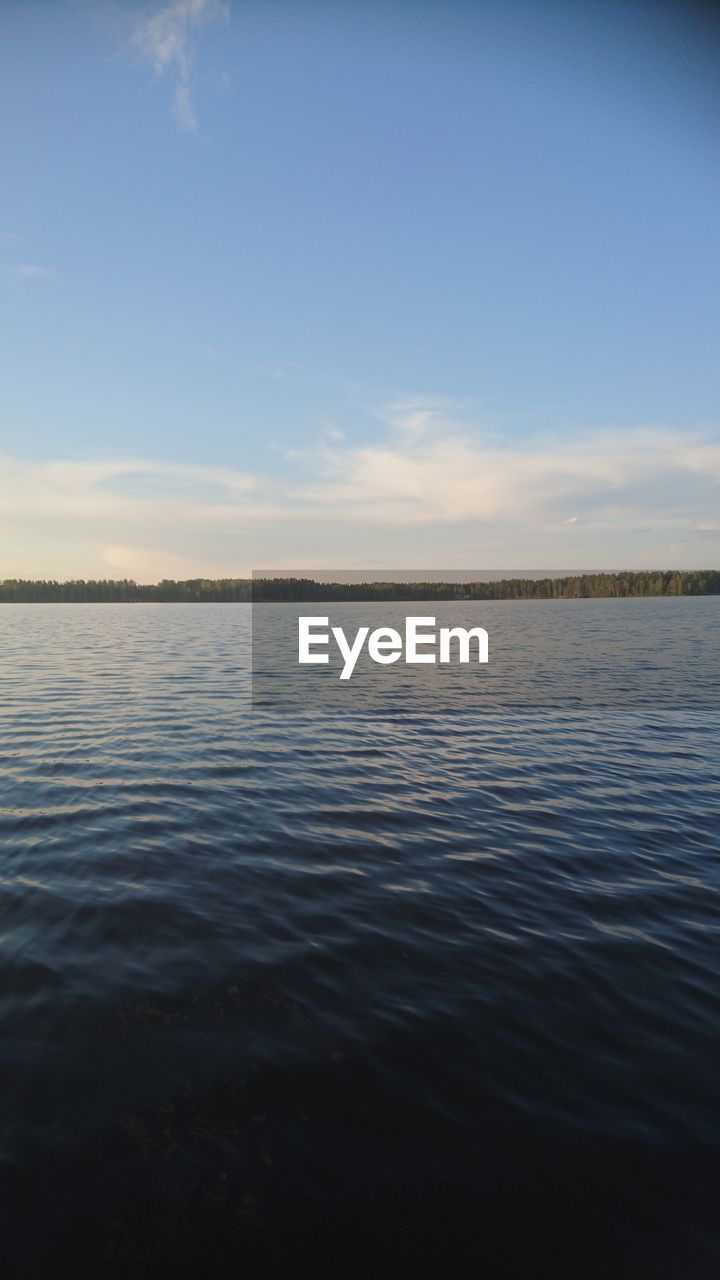 SCENIC VIEW OF LAKE