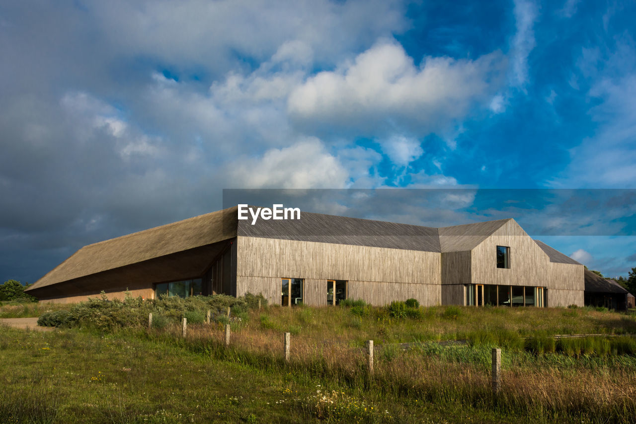 Waddensea center against sky