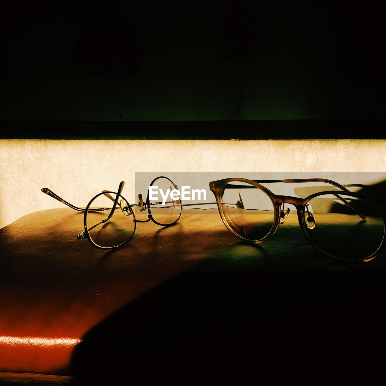 eyeglasses, indoors, table, vision, no people, glasses, close-up, day