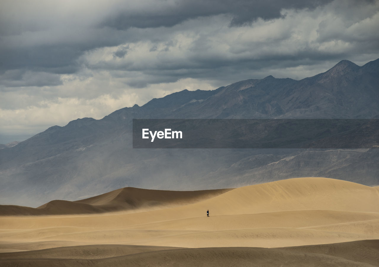 The vast deserts and formations of death valley national park in