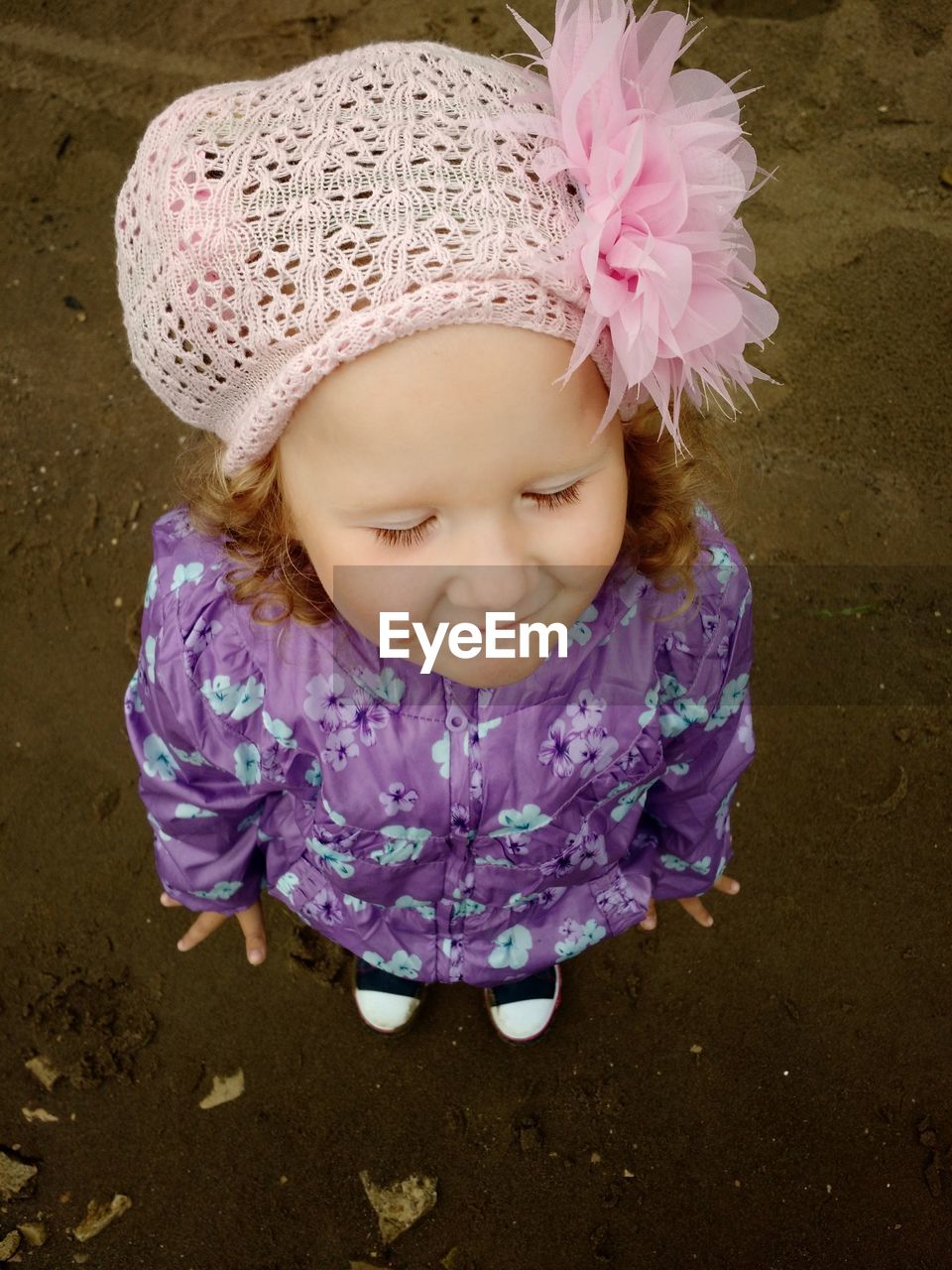 Close-up portrait of a girl