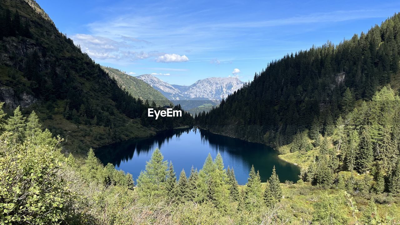 Mountain lake in austria
