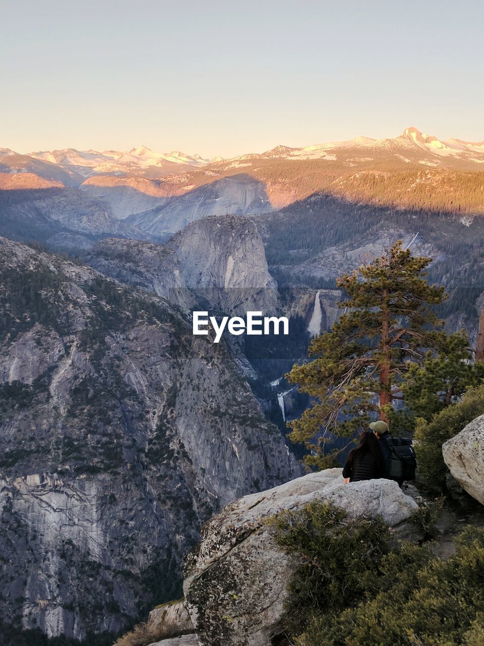 SCENIC VIEW OF MOUNTAINS DURING SUNSET