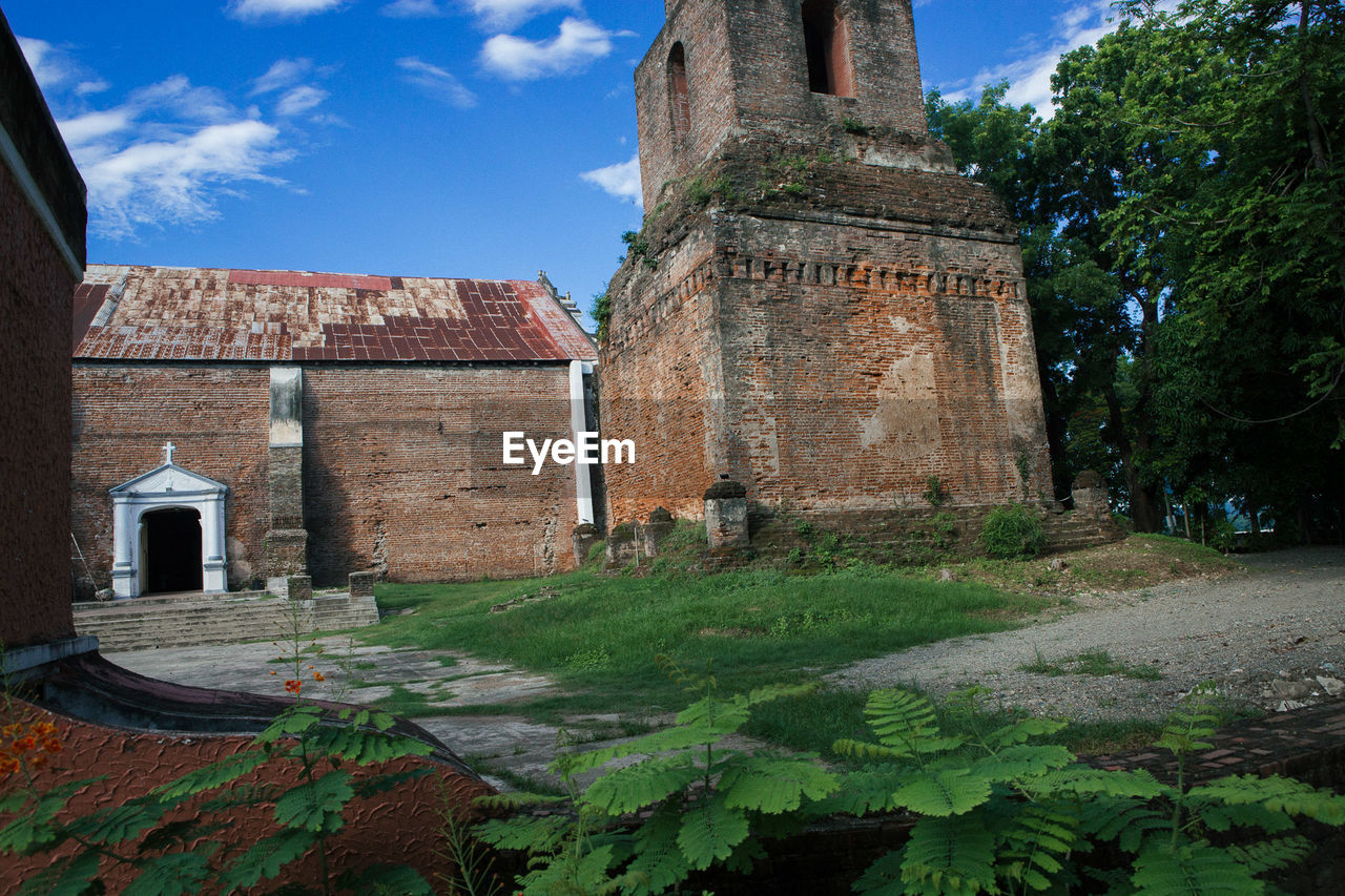 Temple against sky