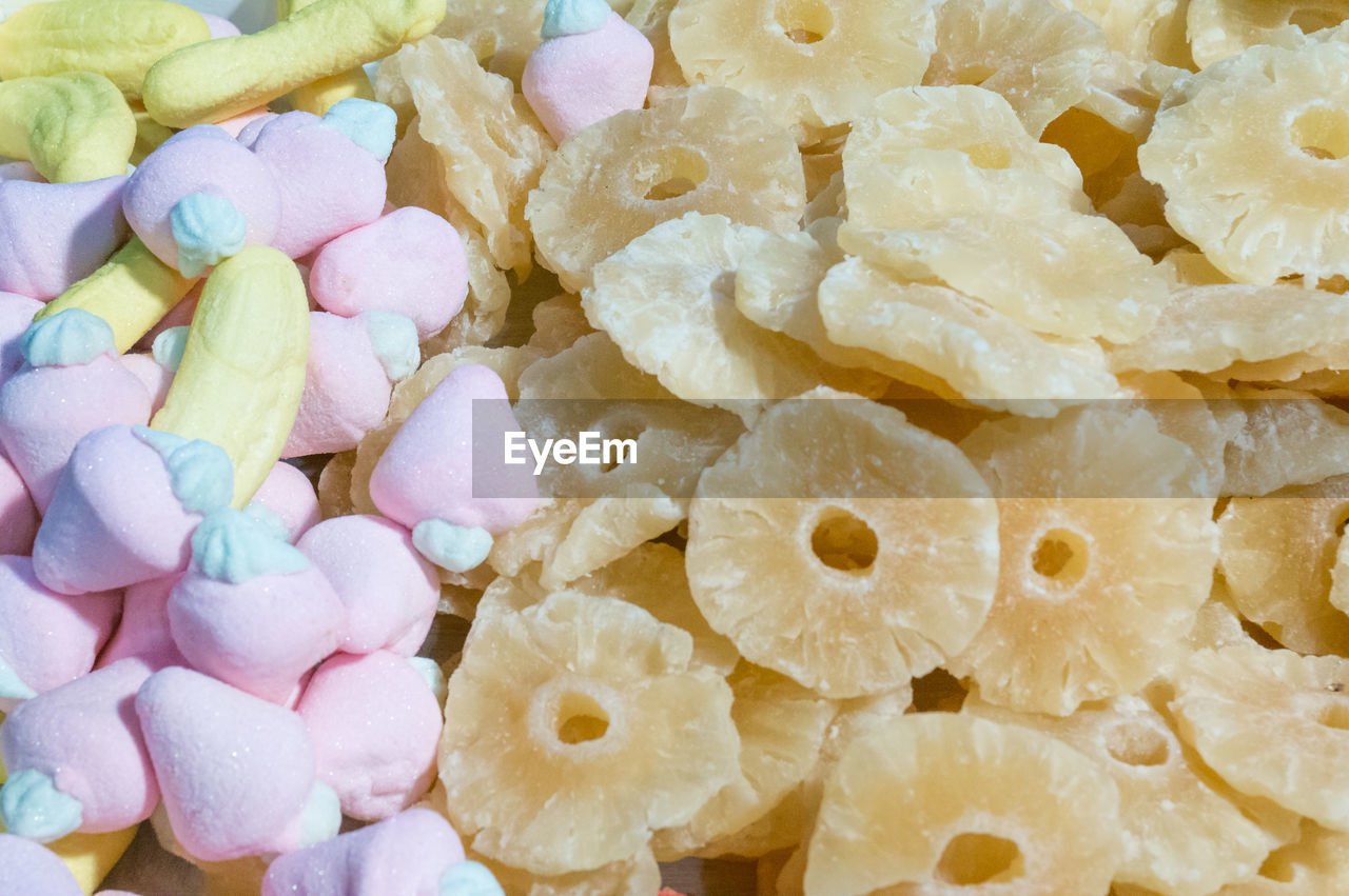 FULL FRAME SHOT OF COLORFUL CANDIES