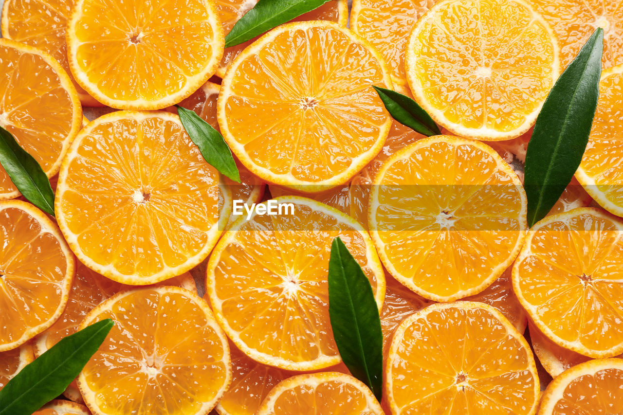 full frame shot of orange fruit