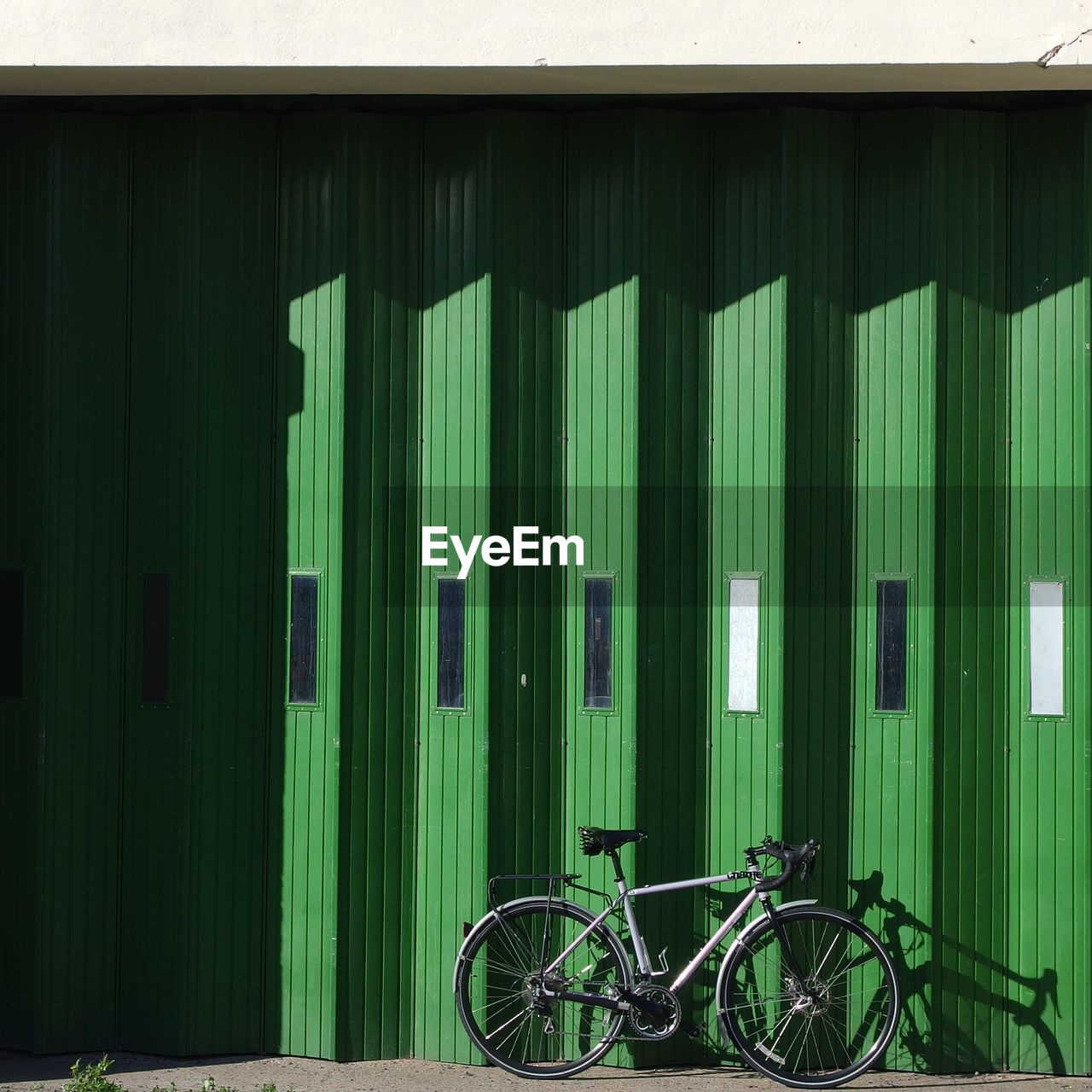 Bicycle outside building