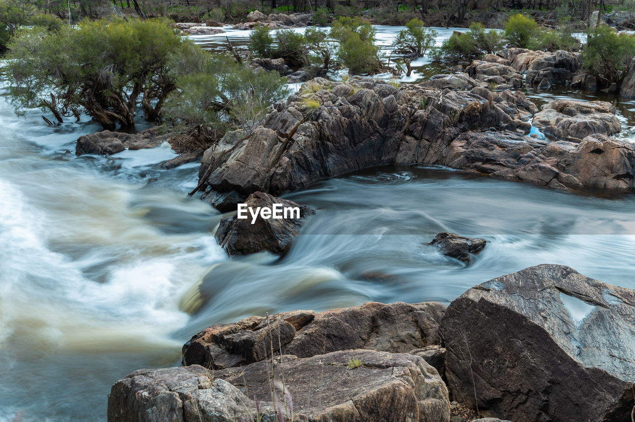 SCENIC VIEW OF WATERFALL