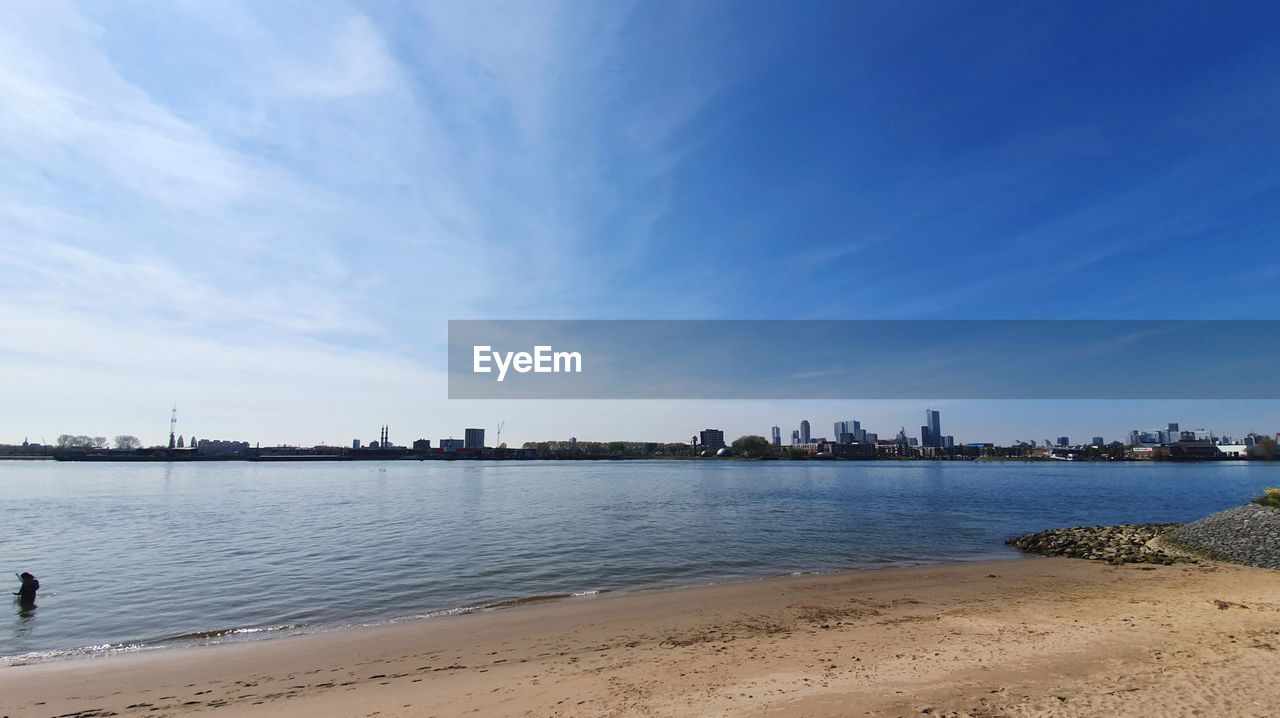 PANORAMIC SHOT OF SEA AGAINST SKY