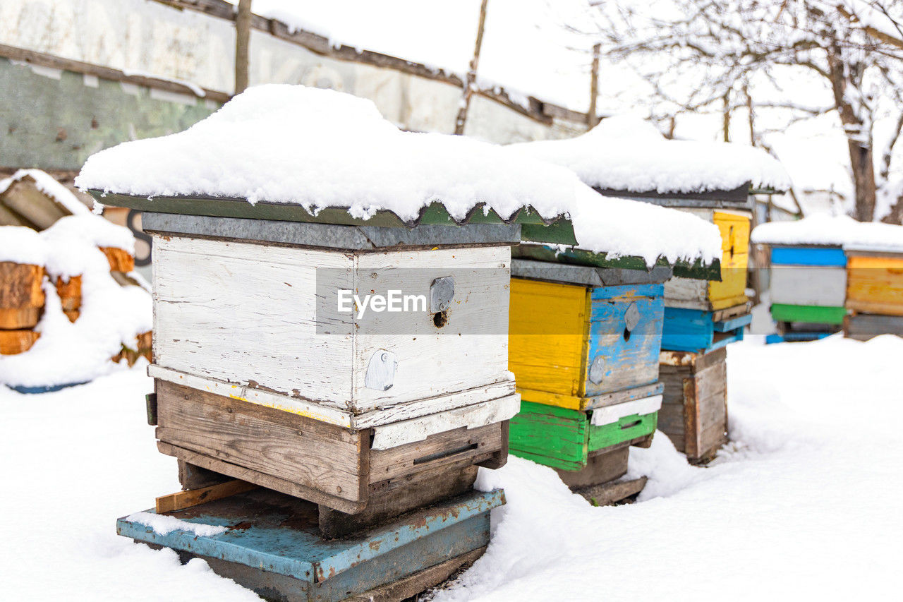 snow, winter, cold temperature, nature, environment, land, beauty in nature, wood, white, landscape, architecture, tree, outdoors, no people, building, day, transportation, frozen, extreme weather, rural scene, animal, scenics - nature