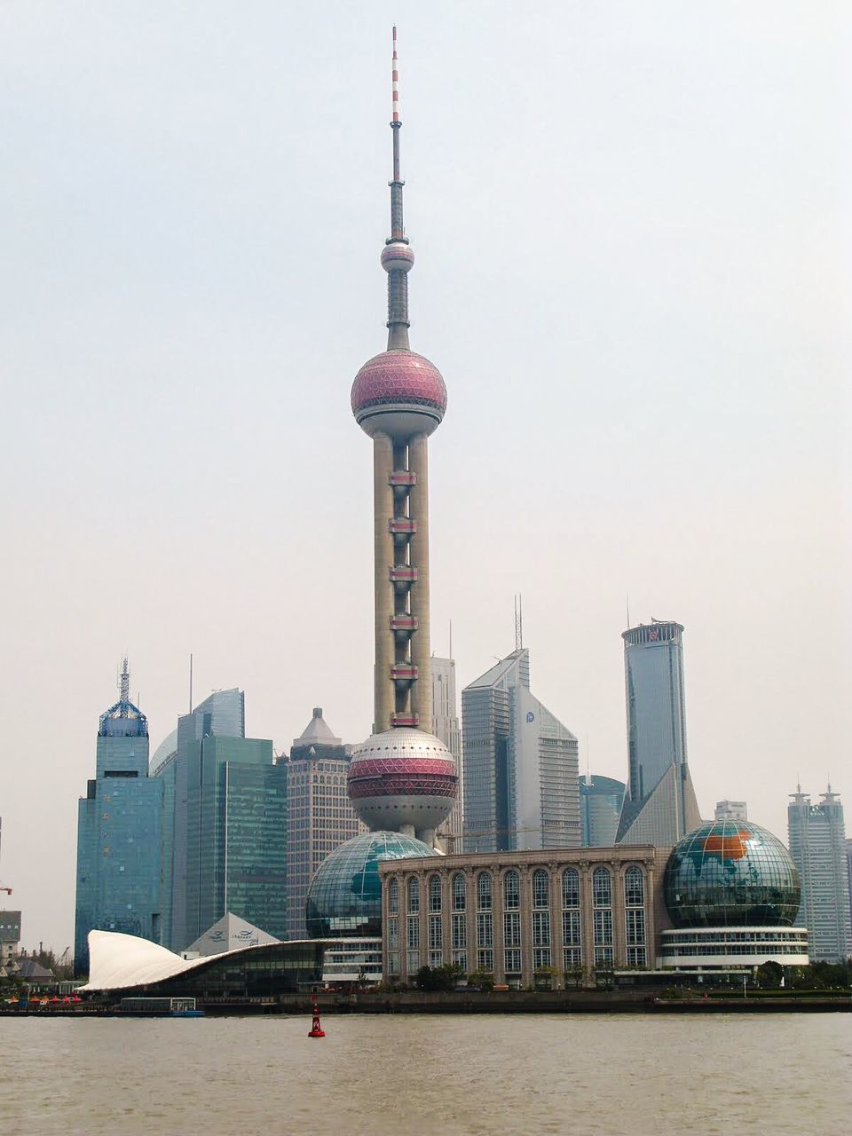 Oriental peal tower in shanghai