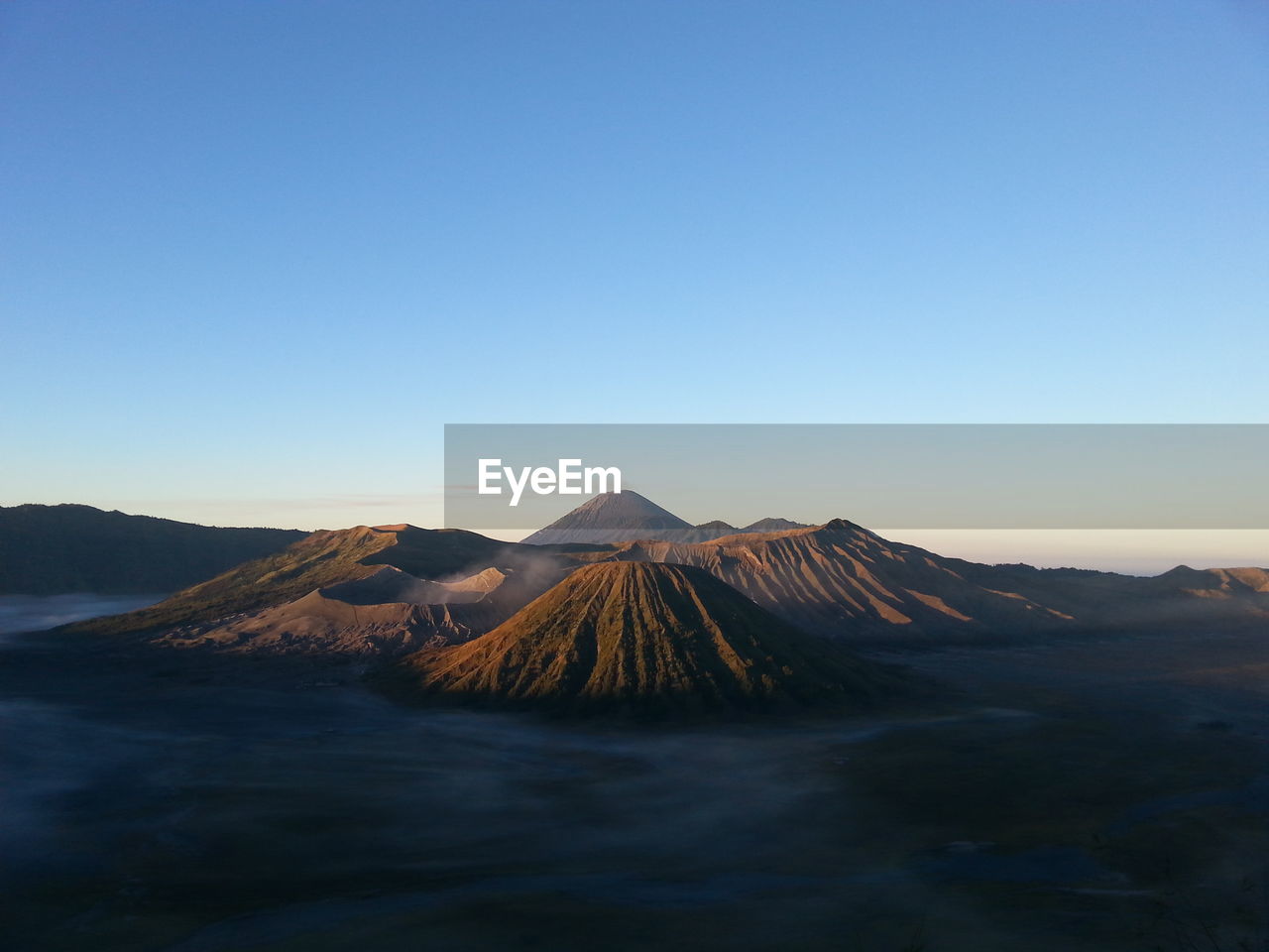 Mount semeru volcano