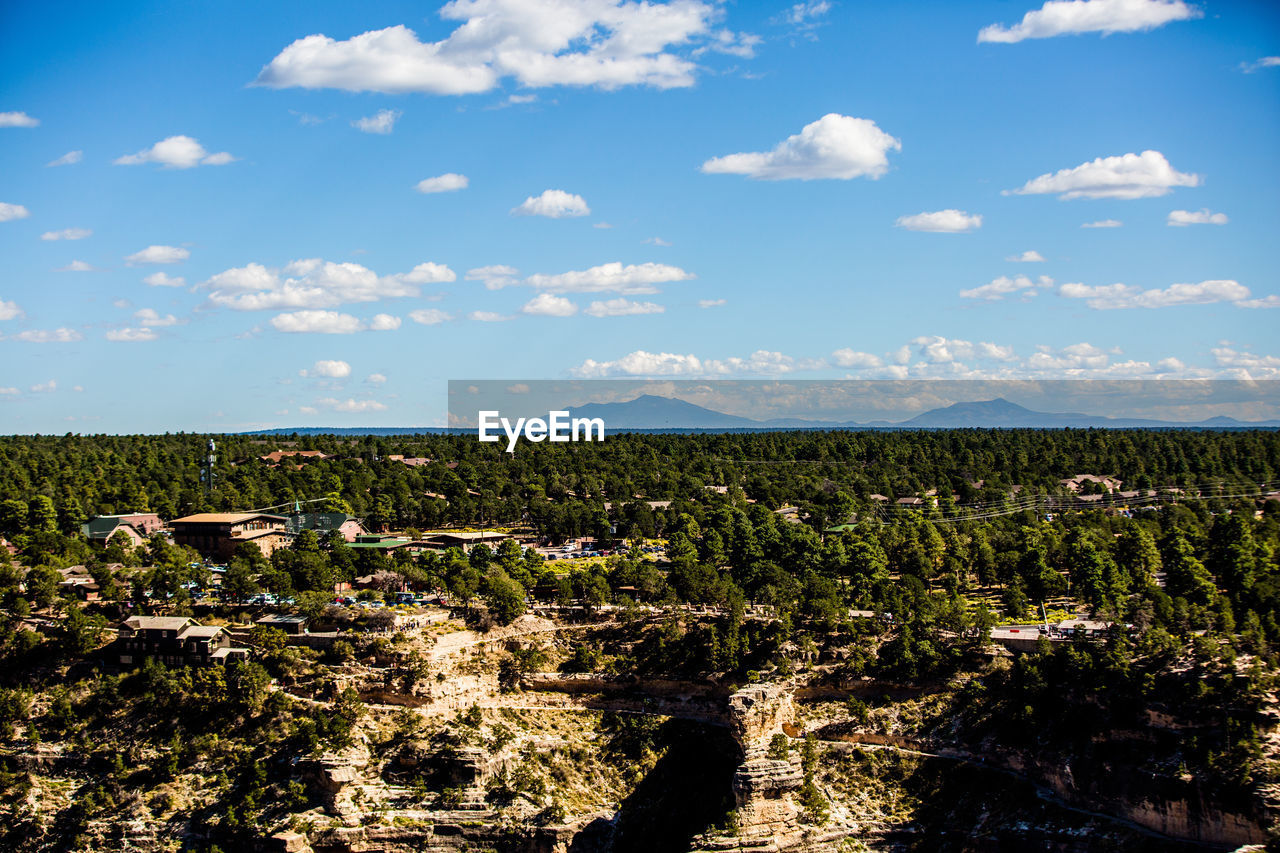 The national park stations slightly beyond the famous grand canyons - arizona, usa