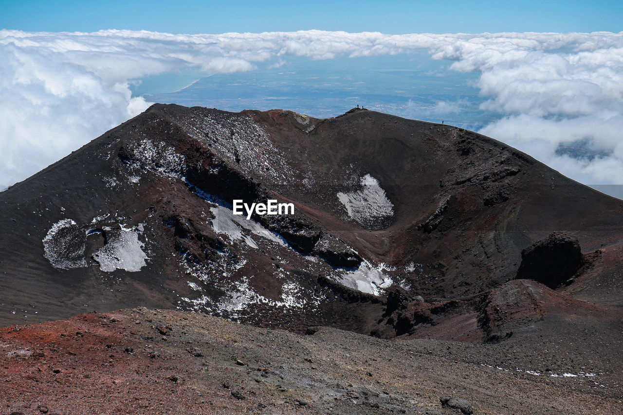 SCENIC VIEW OF SNOWCAPPED MOUNTAIN