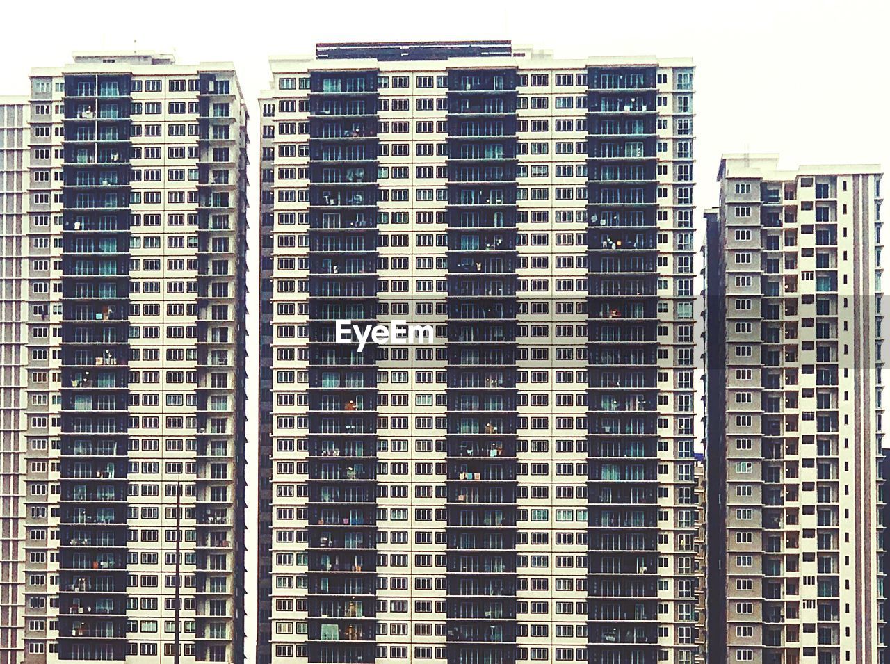 Low angle view of buildings against sky