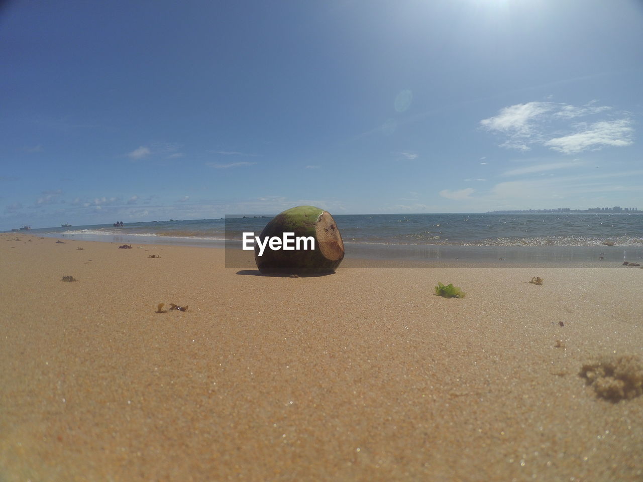 SURFACE LEVEL OF SANDY BEACH