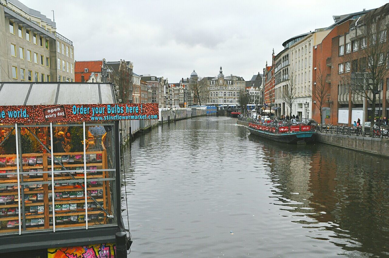 VIEW OF CANAL IN CITY