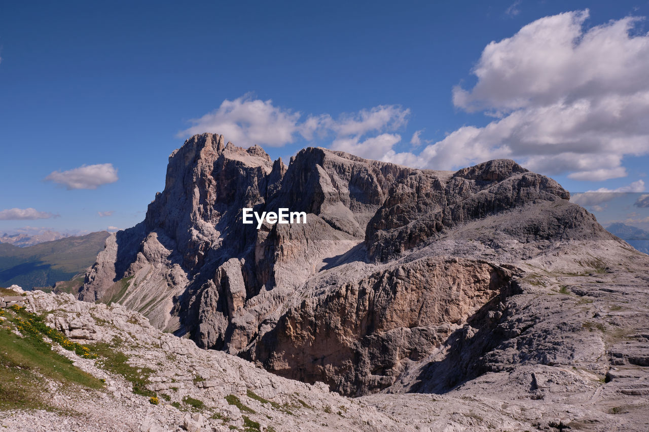 Pale di san martino from the rosetta refuge trentino alto adige