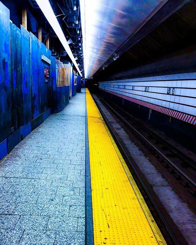 RAILROAD TRACKS IN TUNNEL