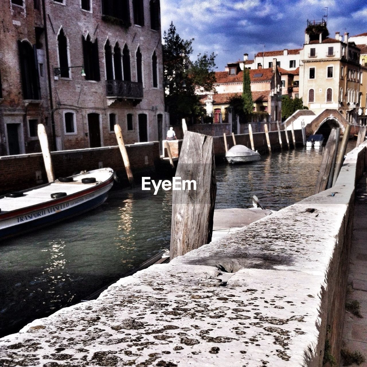 VIEW OF CANAL IN CITY