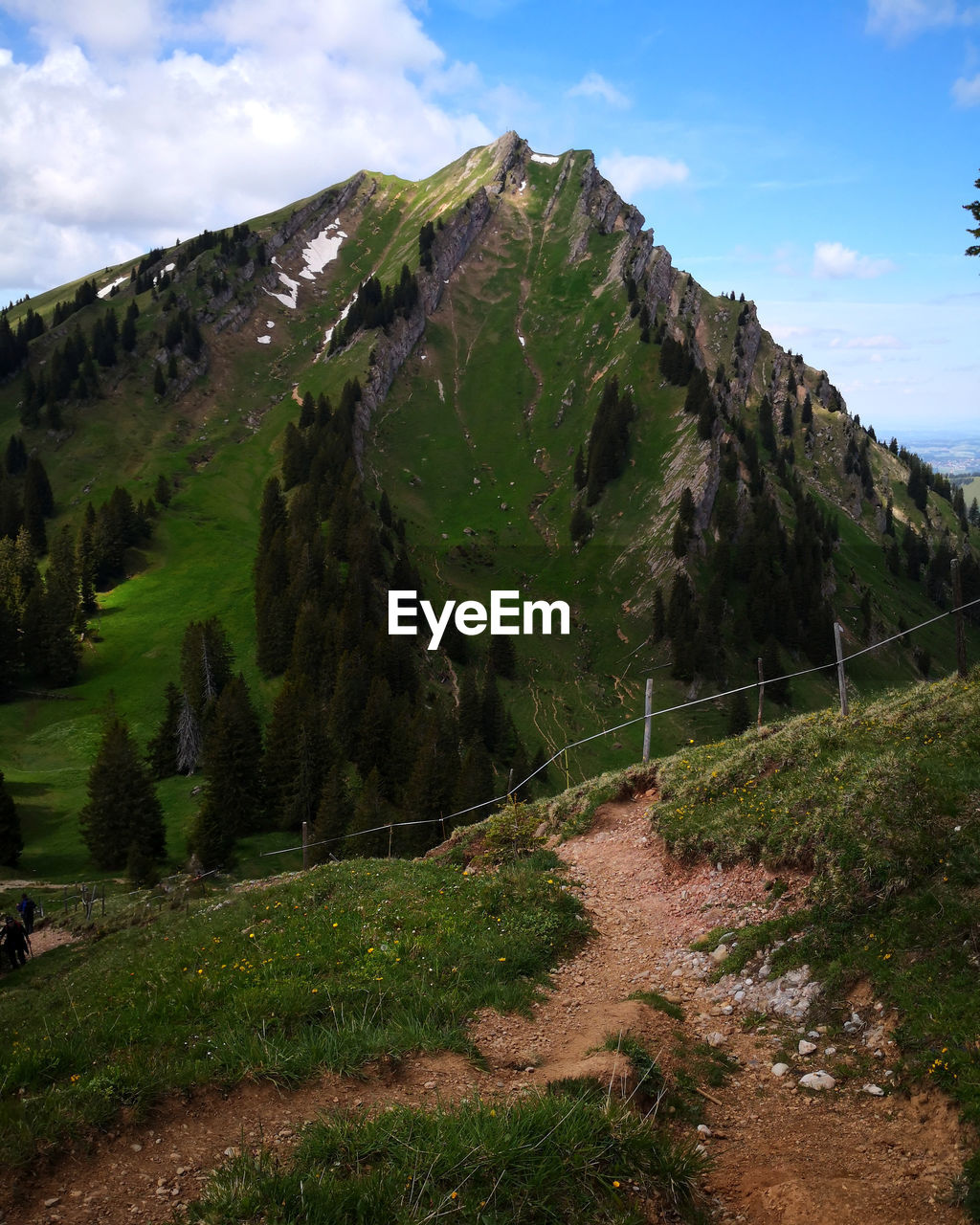 SCENIC VIEW OF ROAD AMIDST MOUNTAINS AGAINST SKY