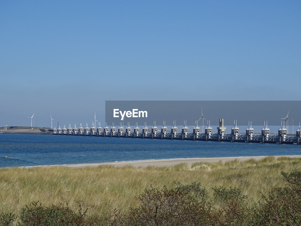 Eastern scheldt storm surge barrier