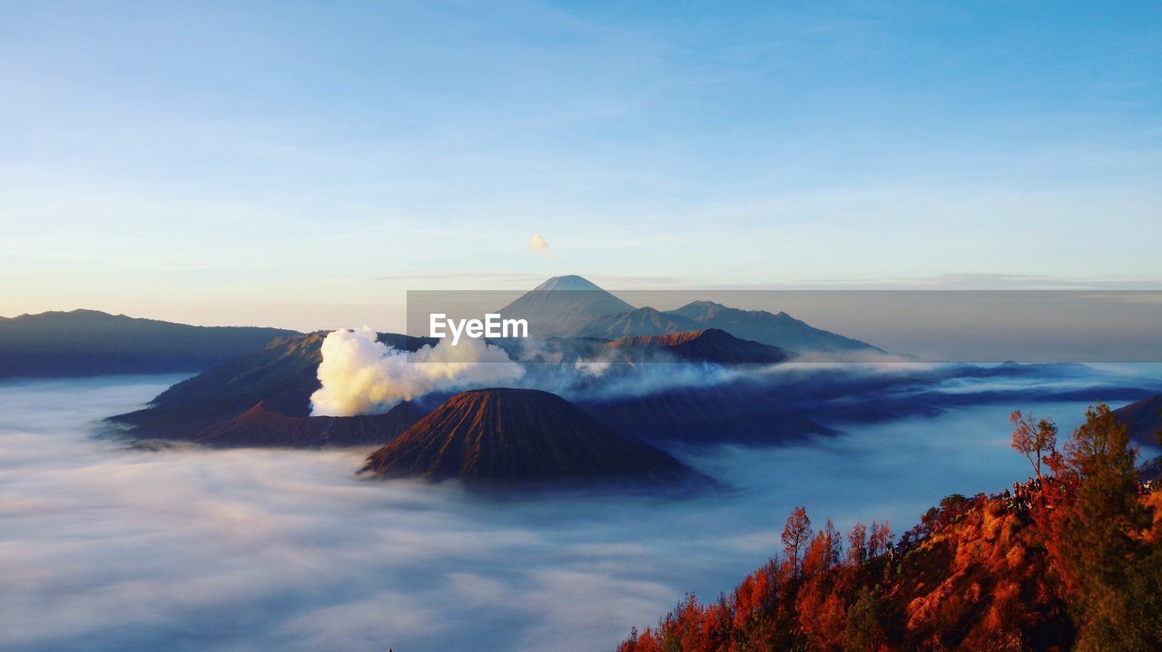 View of mountain against sky