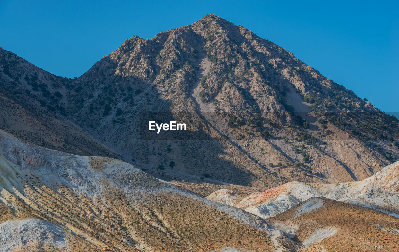 Volcanic crater stefanos in the lakki valley of the island nisyros greece