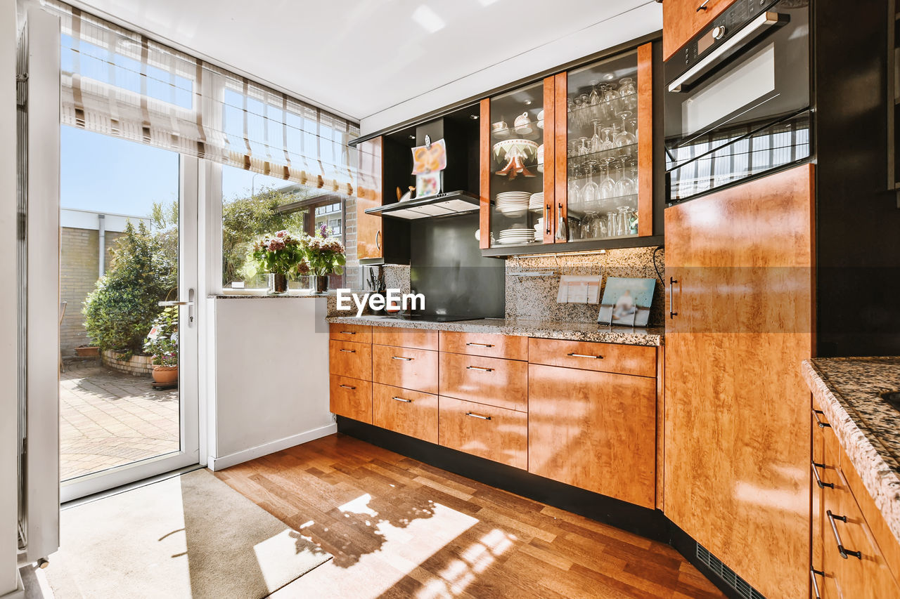 Interior of modern kitchen