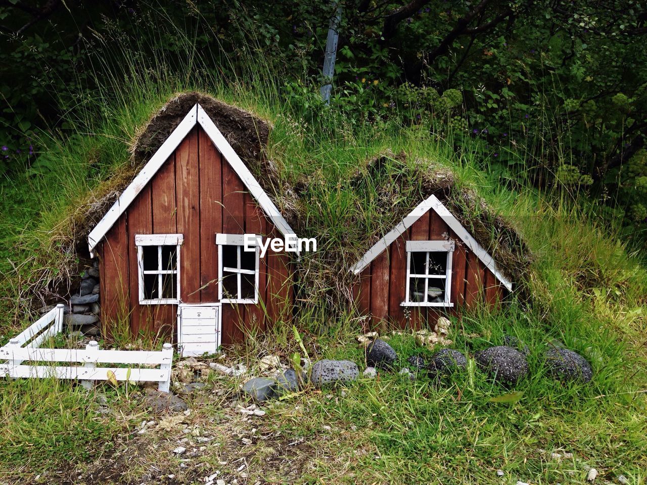 HOUSES IN FOREST