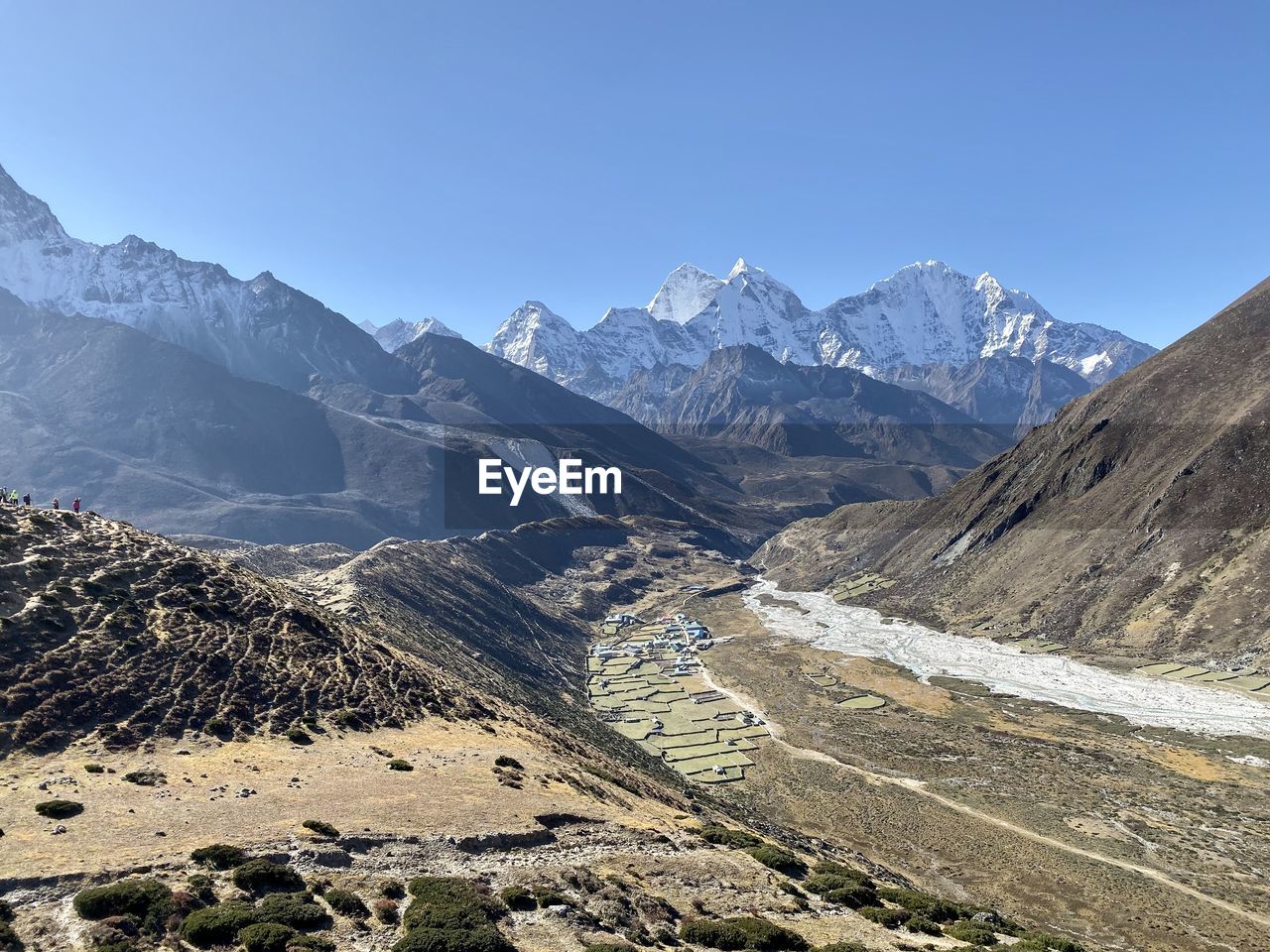 SCENIC VIEW OF SNOWCAPPED MOUNTAIN AGAINST SKY