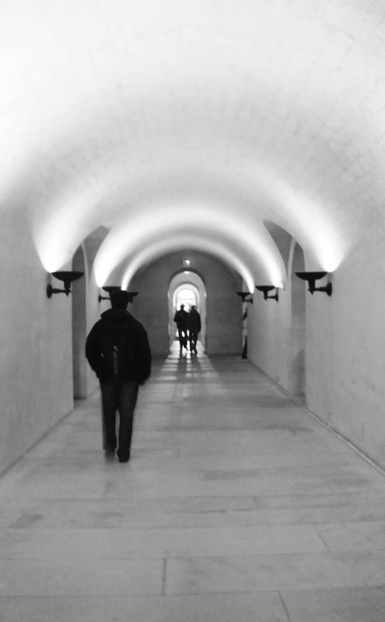 INTERIOR OF TUNNEL