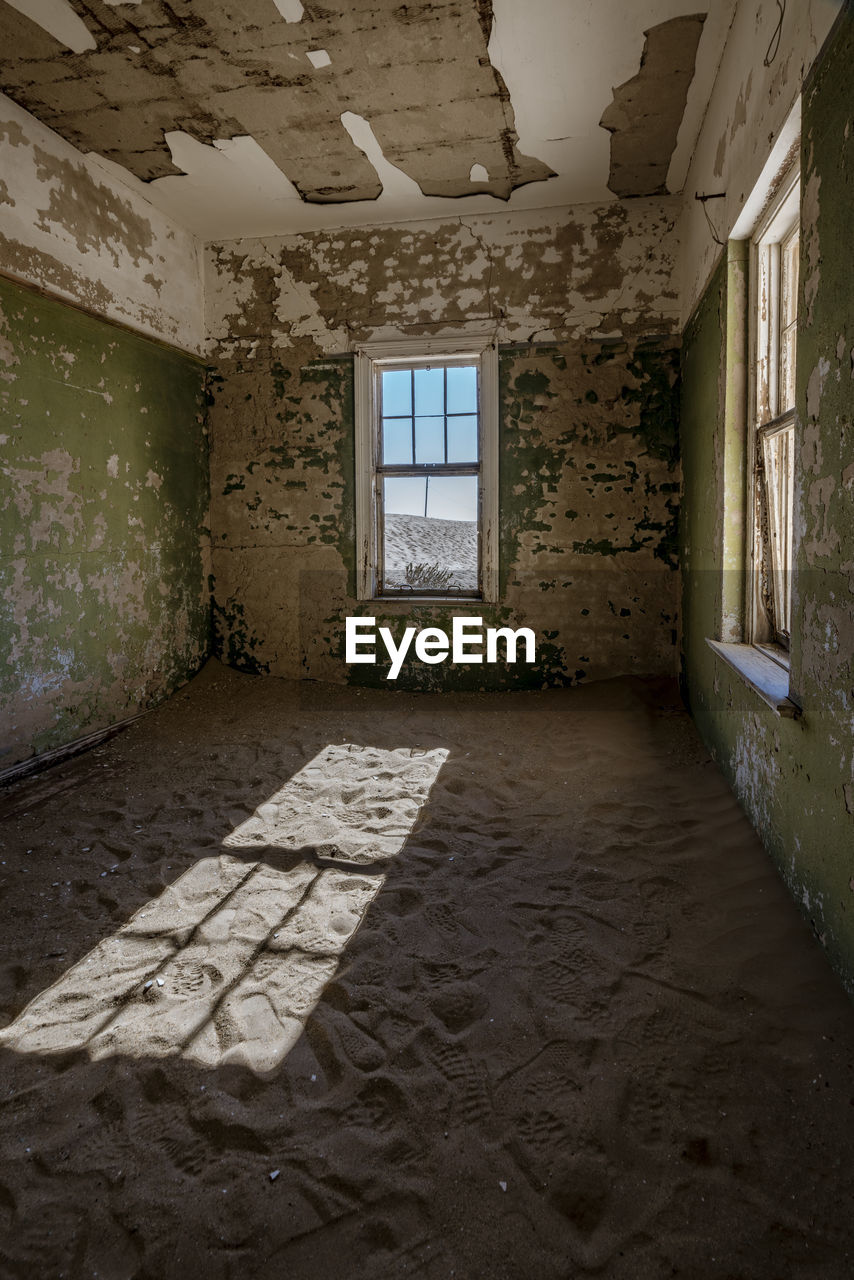 VIEW OF ABANDONED HOUSE