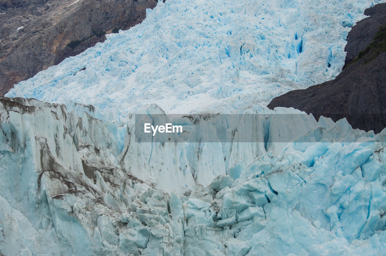 Scenic view of glacier