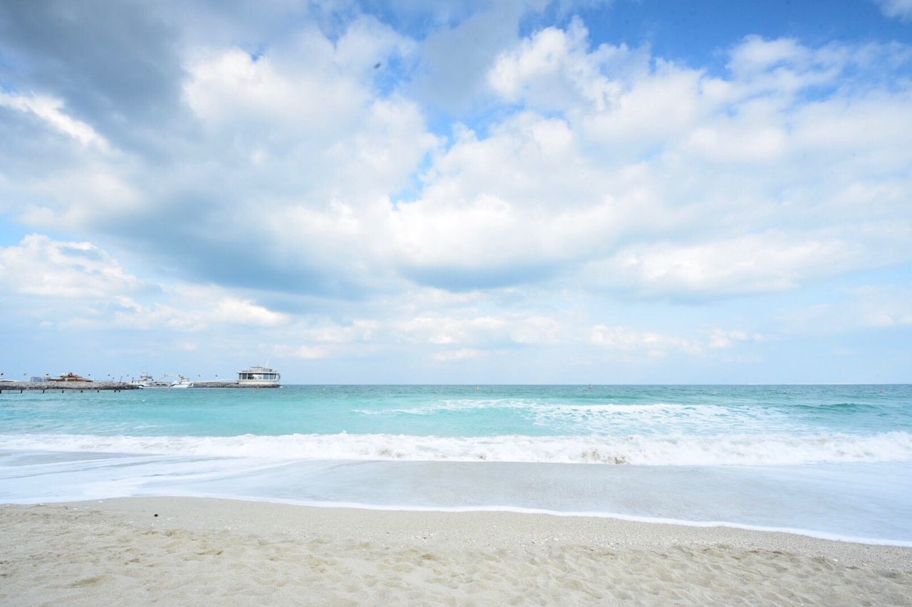 VIEW OF SEA AGAINST SKY