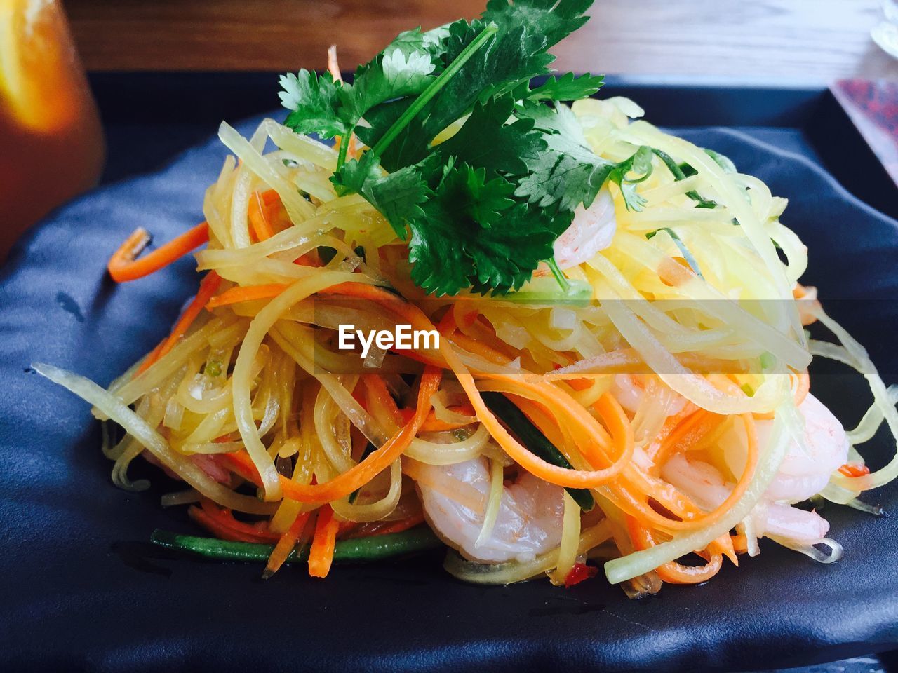 Close-up of vietnamese salad