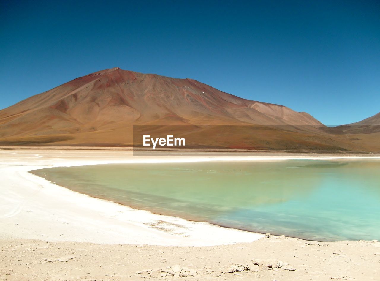 Green lake - laguna verde - bolivia