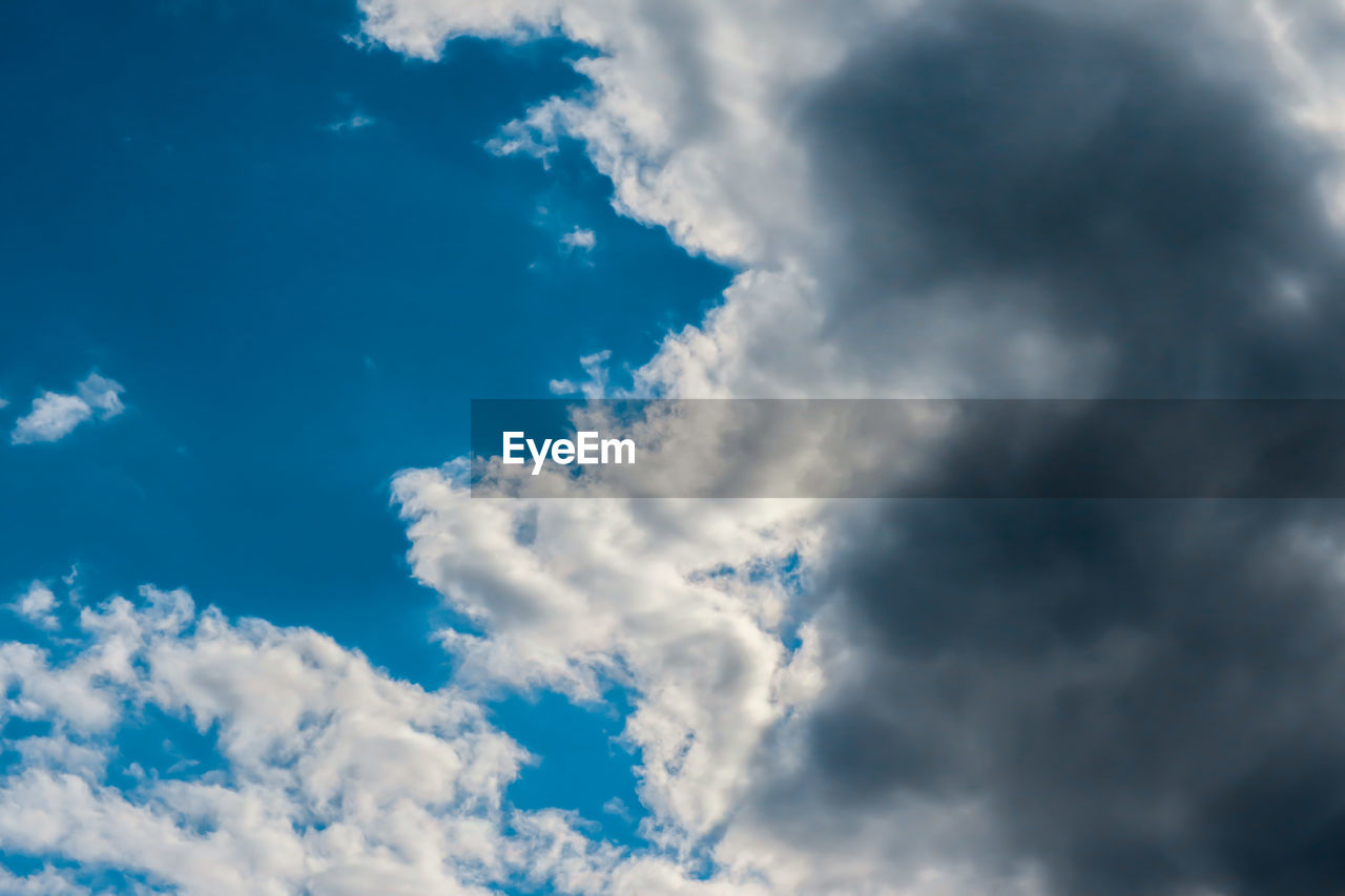 LOW ANGLE VIEW OF CLOUDY SKY