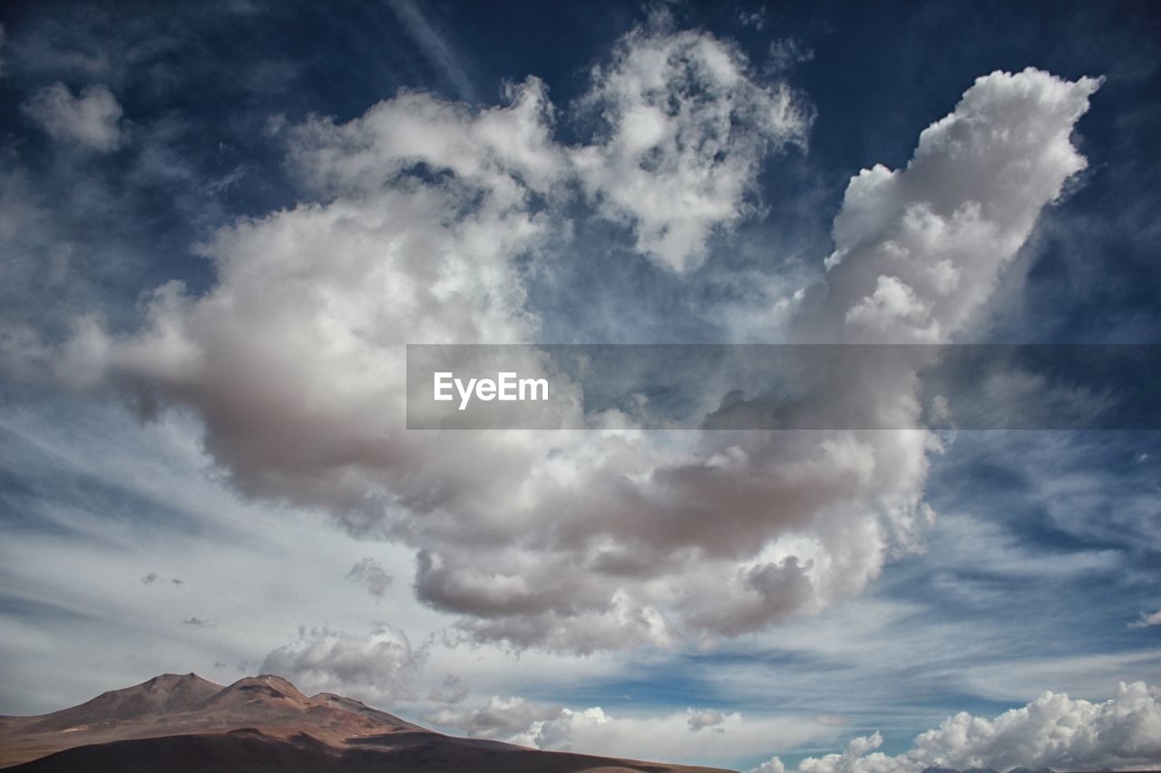 Scenic view of blue sky and clouds