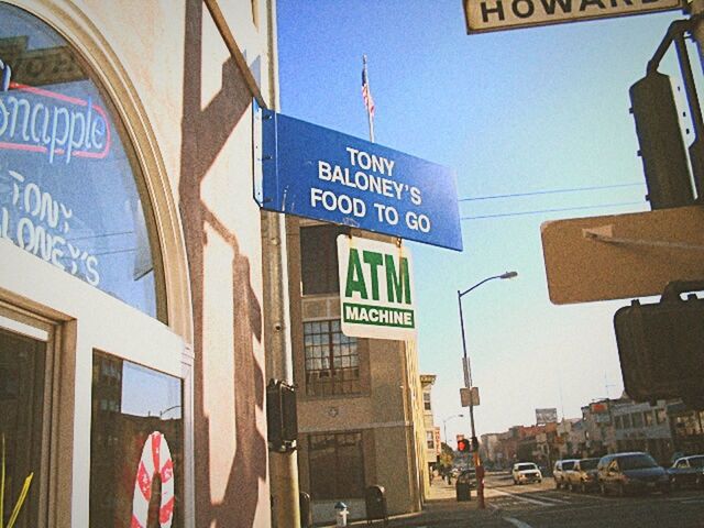 LOW ANGLE VIEW OF SIGN BOARD