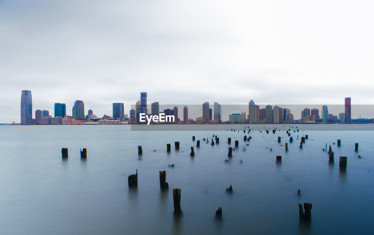 City skyline against sky