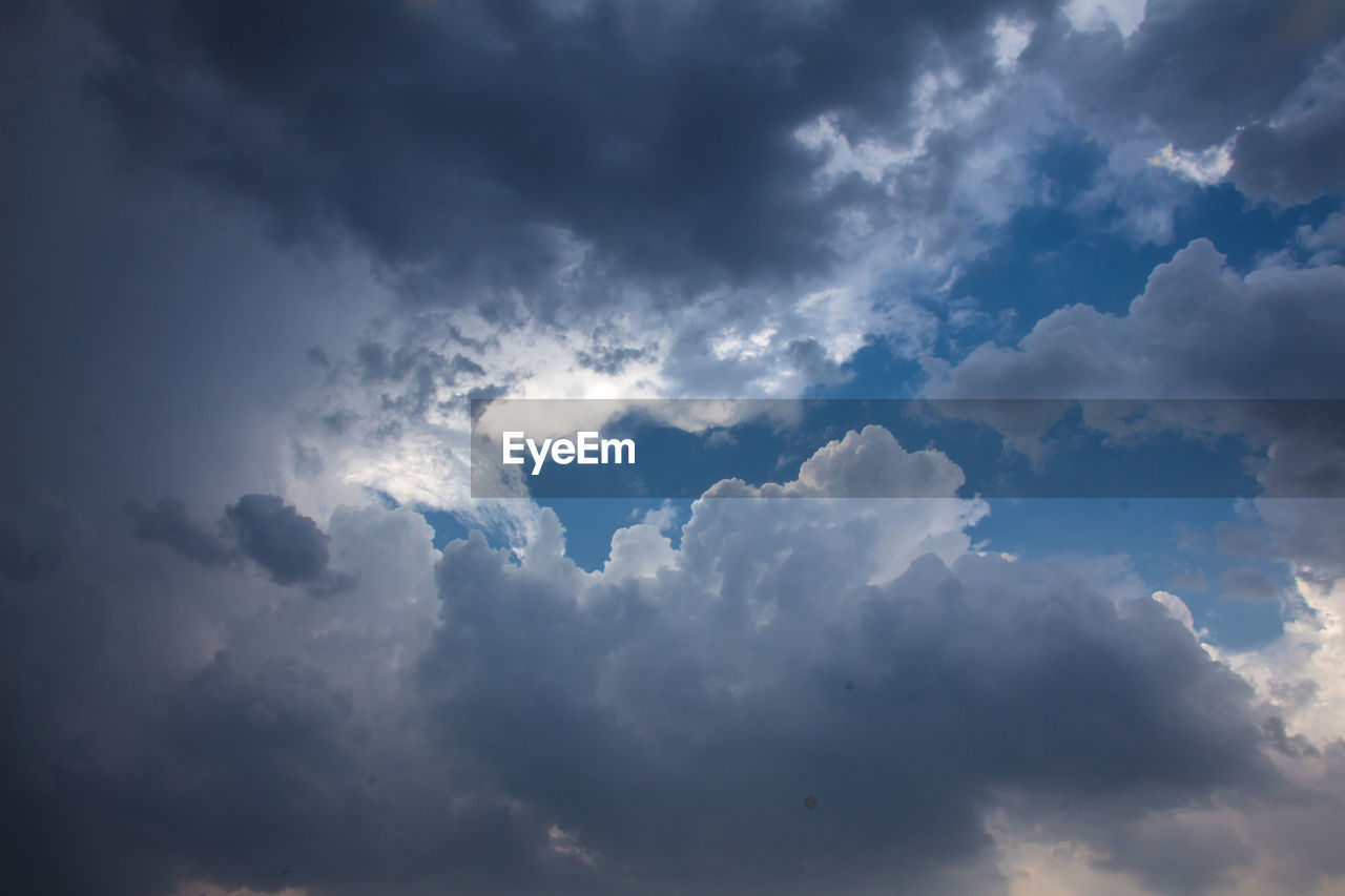 LOW ANGLE VIEW OF CLOUDY SKY