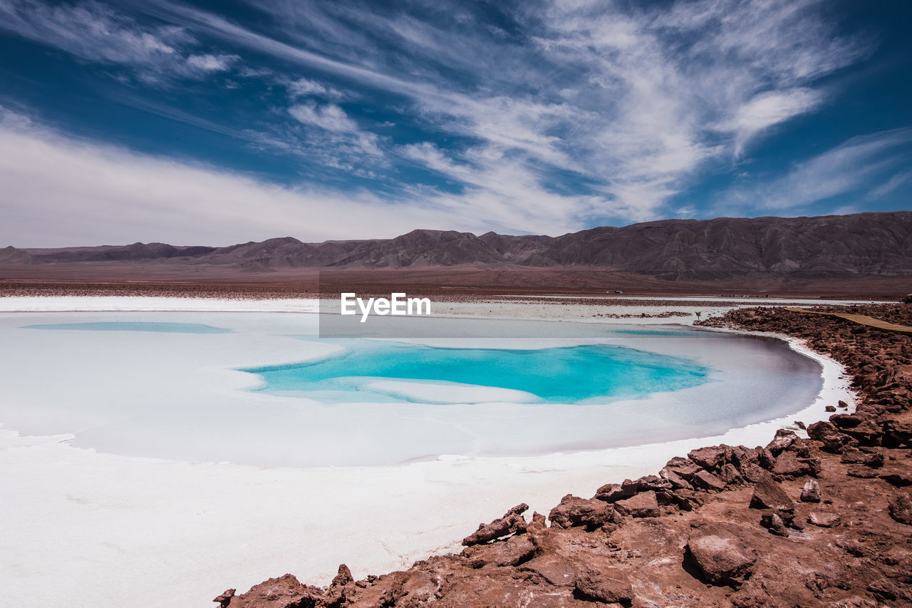 Hidden lagoons in chile