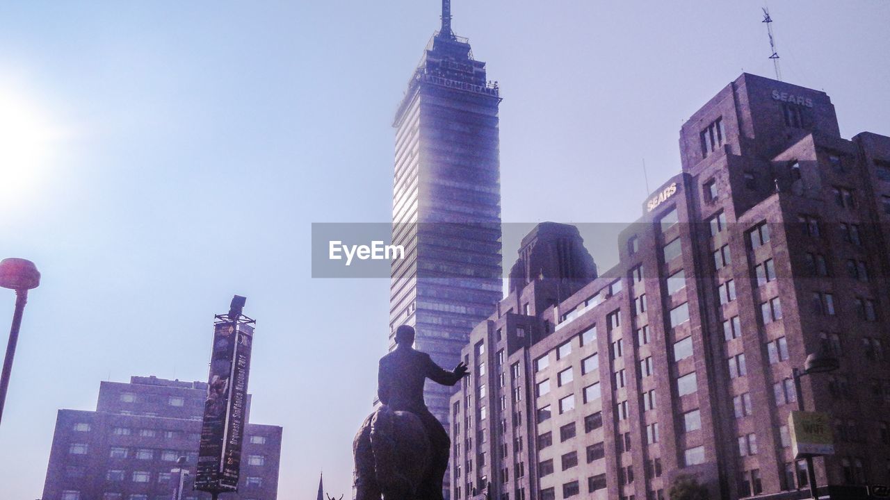 LOW ANGLE VIEW OF SKYSCRAPERS