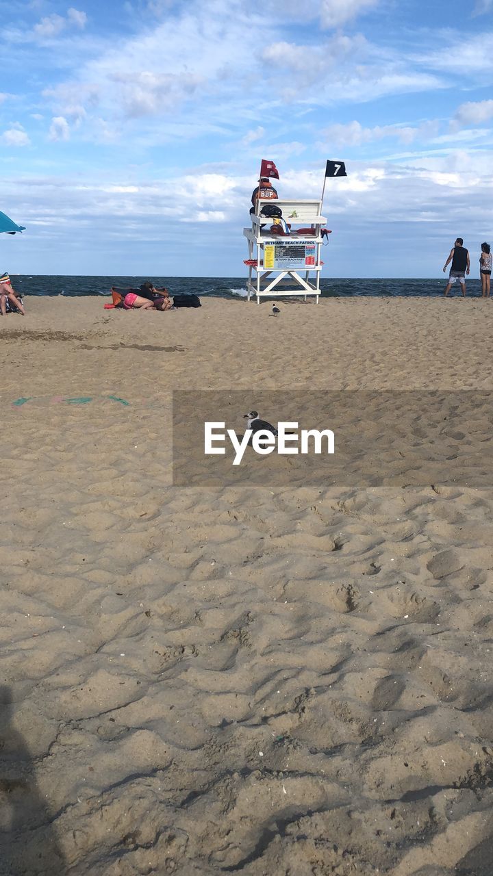 VIEW OF BEACH AGAINST SKY