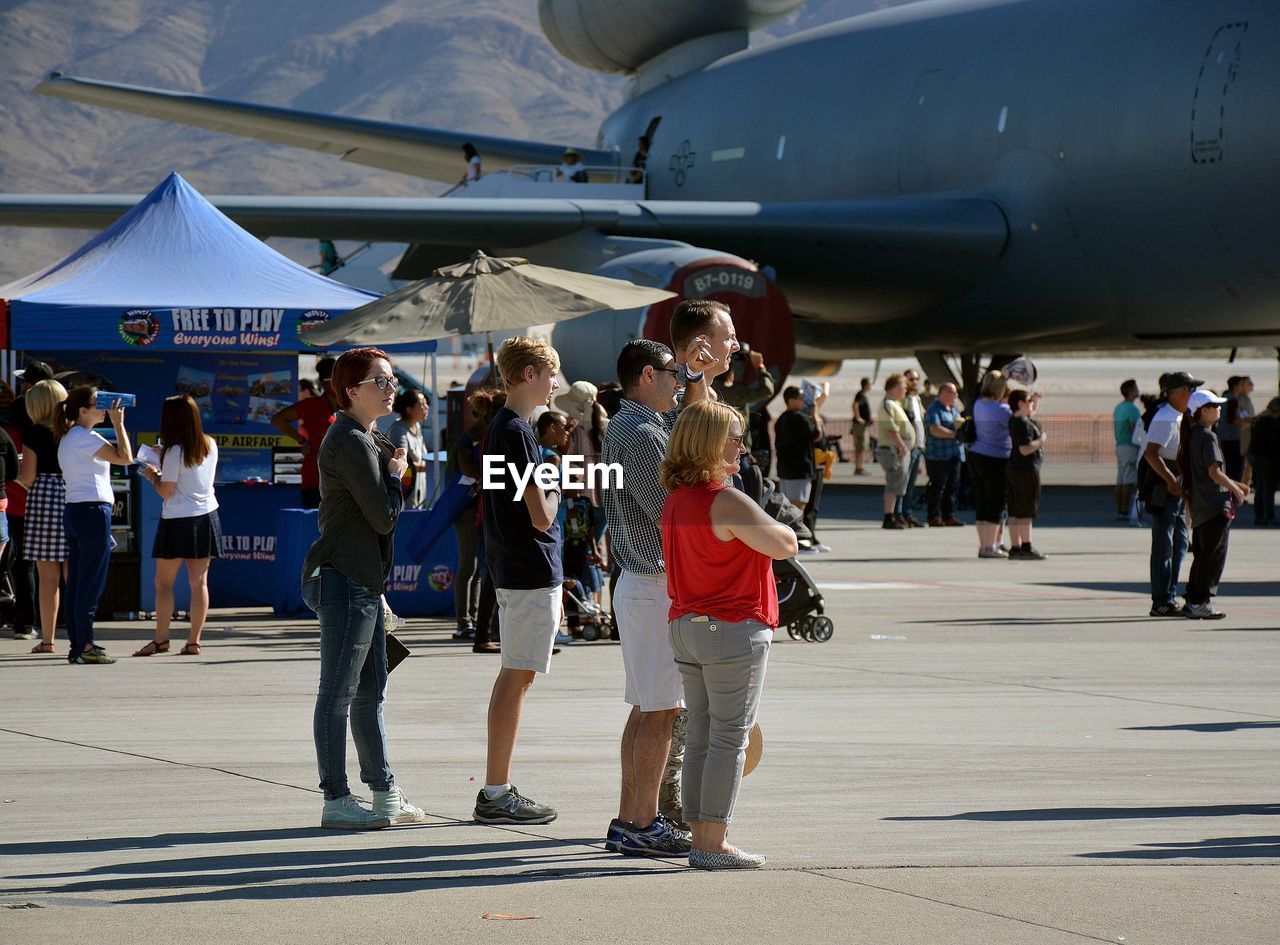 VIEW OF AIRPLANE IN AIRPORT